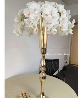 

88cm tall 12pcs)Geometric Gold Arch metal Iron Frame Flower Stand Wedding Backdrop Wedding Decoration