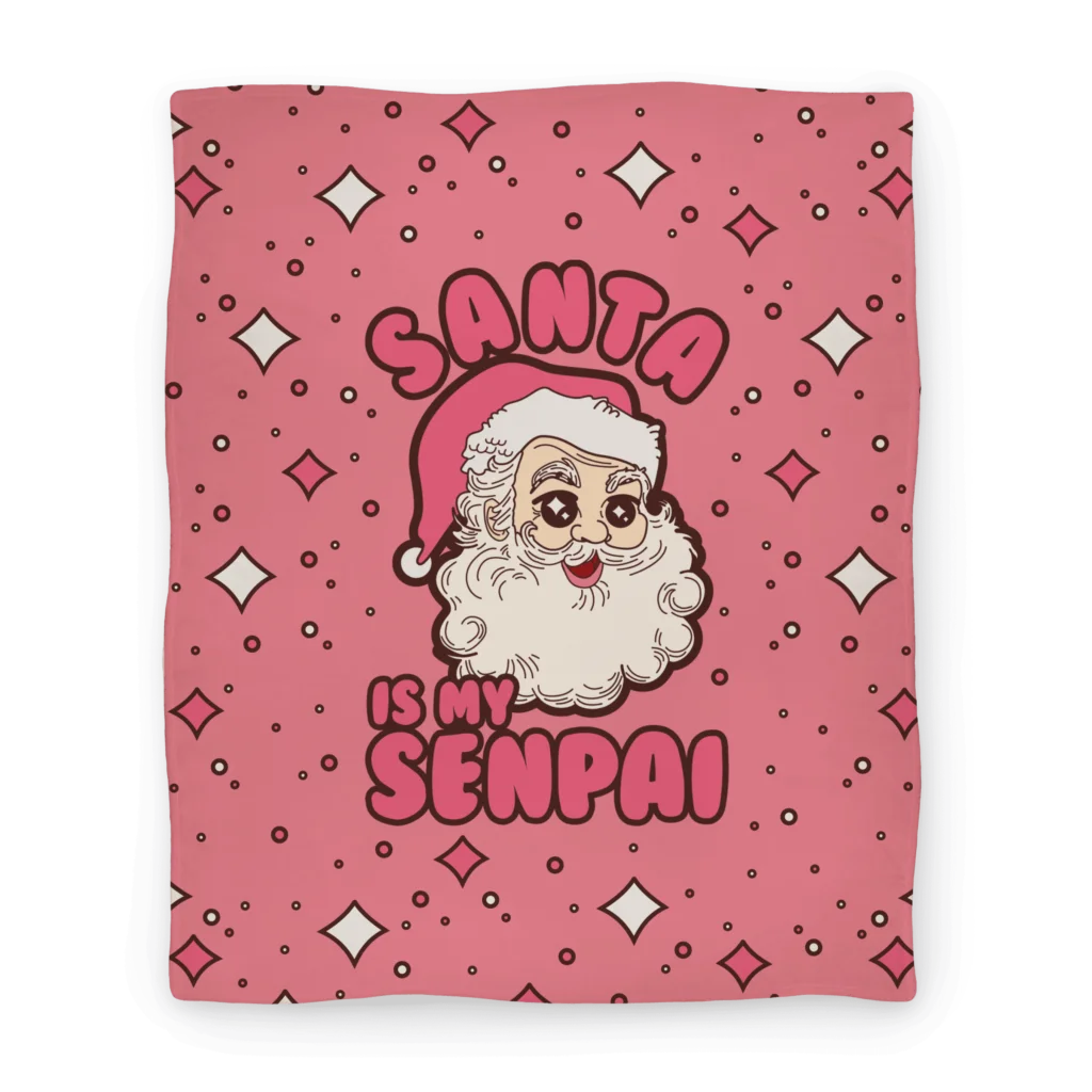 Santa is My Senpai одеяла Спальные Одеяло плюшевое одеяло мягкое теплое для детей и | Дом