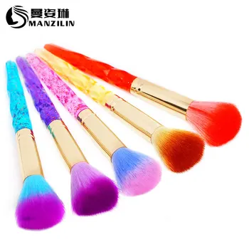 

Cross-Border Nail Tool Net Red and Pink Layer Brush Nail Utility Brushes Makeup Cleaning Small Brush Dust Brush