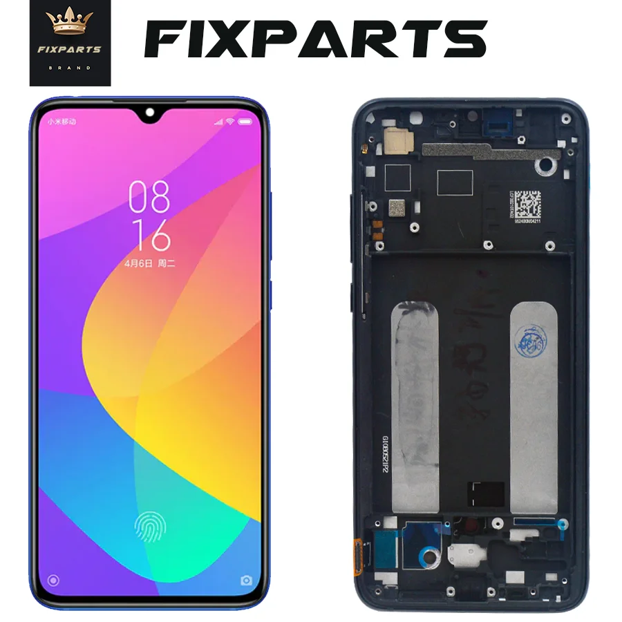 Супер AMOLED экран для Xiaomi Mi CC9 ЖК-дисплей с тачскрином и дигитайзером 6 39 дюйма Mi9 Lite