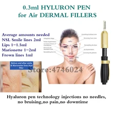 0,3 мл ручка с гиалуроновой кислотой, кожный наполнитель, гиалуроновая ручка, ацидо, гиалуронико, распылитель, пистолеты с гиалуроническим кислотным наполнителем для губ, инъекции