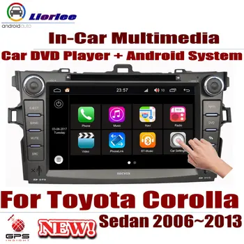 

Car Android System RockChip PX5 1080P IPS LCD Screen For Toyota Corolla (E140) Sedan 2006~2013 DVD Player GPS Navigation
