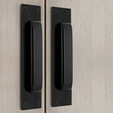 

Japanese Classic Door Handles Black Adhesive Interior Door Handles Modern Bathroom Decoration Chambre Bedroom Accessories OC50MB