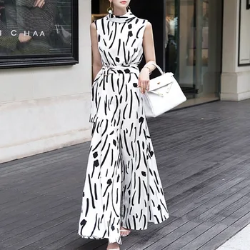 

New Summer Women Jumpsuits Fashion Eelgant Night CLub Sexy O-Neck Party Jumpsuits Banquet