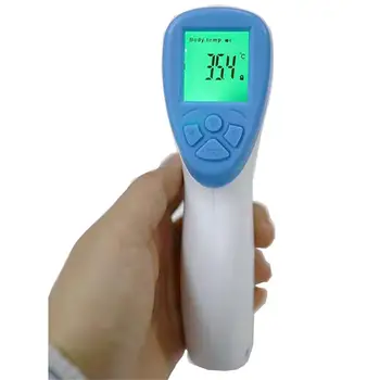 

Hand Held Infrared Forehead Body Thermometer Baby Adult Digital Thermometer Non-contact Body Temperature Measurement Meter
