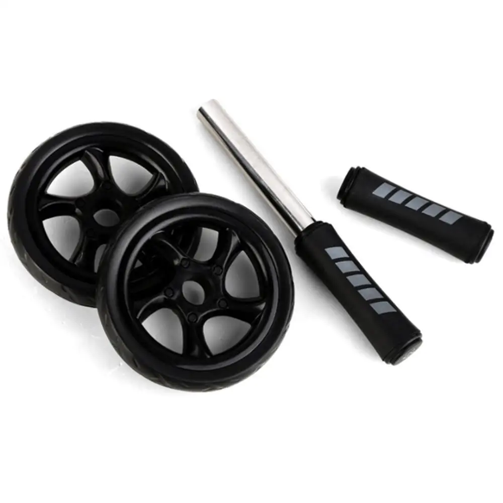 

AB Roller Exercise And Fitness Gym Roller W/Thick Knee Pad For Core Training And Abdominal training