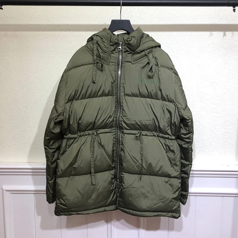 

The New Autumn and Winter 2019 Is Made with A Medium-length White Duck Down Coat Women Down Jackets Brands Black Coat