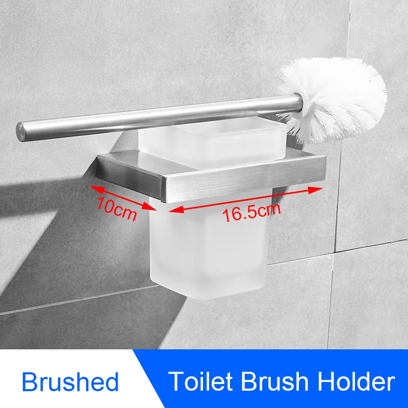 Bathroom Towel Holder Stainless Steel Towel Rack Hanging Holder Towel Bar Clothes Coat Hook Toilet Paper Holder Shower Soap Dish - Цвет: 1120LS-MTS