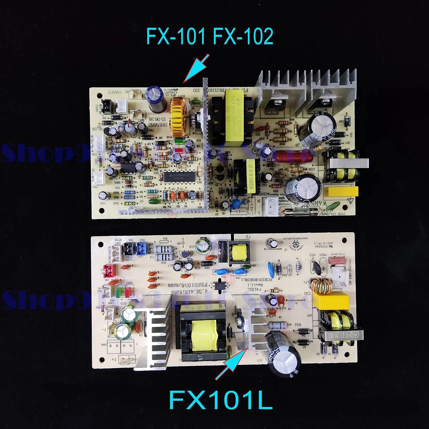 Wine Cooler Control Board FX-101/FX-102/FX-108 - Replacement Power Supply Circuit Board For Thermoelectric Coolers
