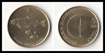 

Slovenia 1 Toral Coin Europe New Original Coins Unc Commemorative Edition 100% Real Rare Eu Random Year