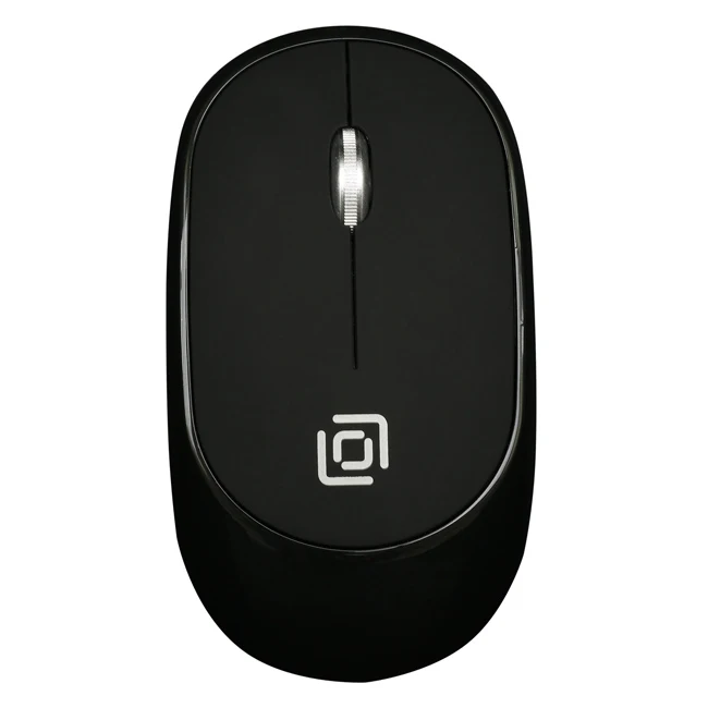 Мышь Oklick 535MW черный/черный оптическая(1000dpi) беспроводная USB(2but