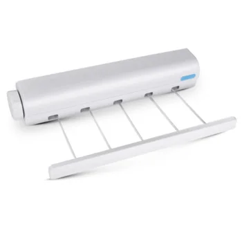 

Spring Automatic Retractable Five-Line Clothesline, Drying Rack, Towel Rack with Hook, Drying Rack