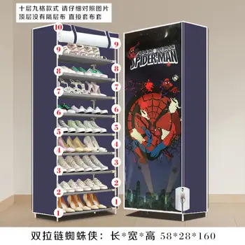 

3/4/5/6/8 Layers Non-woven Storage Shoe Rack Hallway Cabinet Organizer Holder Dustproof Assemble Shoes Shelf DIY Home Furniture