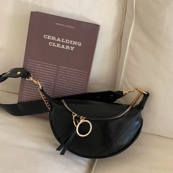 

Web celebrity new fw 2020 all-in-one women ins super hot fashion chest bag single shoulder cross-body fashion chain