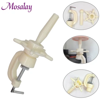

High Quality Beige Adjustable Model Mannequin Wig Stand Training Head Stand Holder Head Clamp Salon Styling Hair Beauty Tools