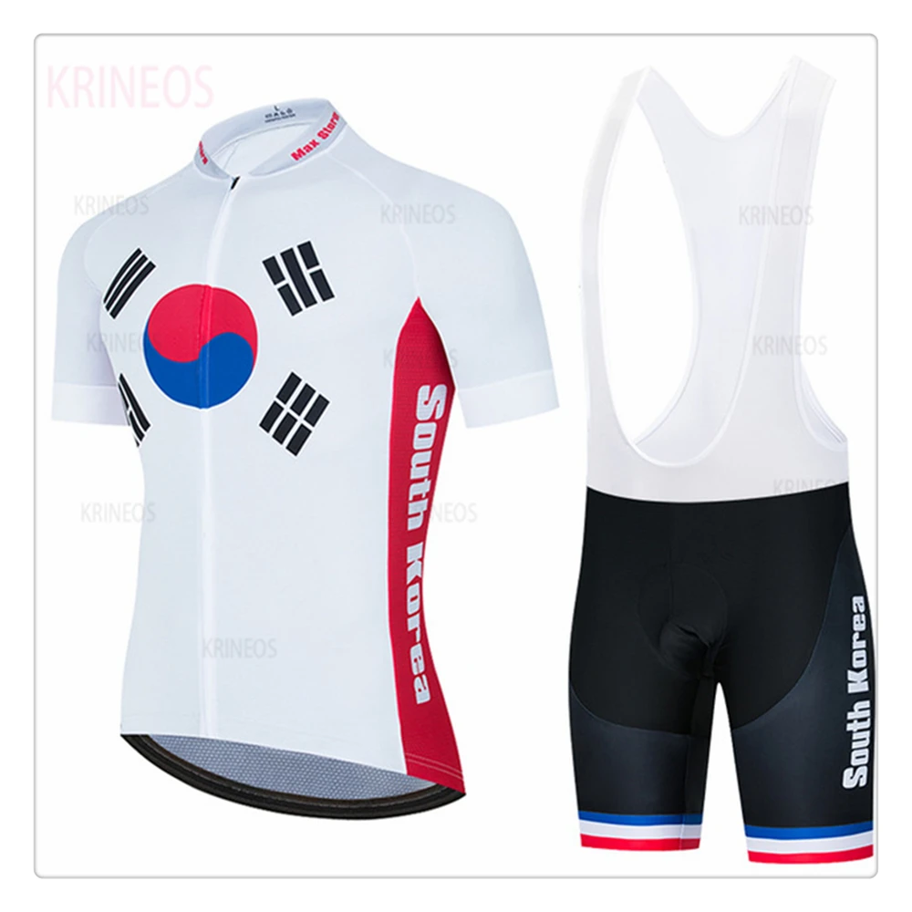 

cycling jersey Korea mtb highway mountain bike Tight fitting breathable quick drying comfortable soft polyester maillot ciclismo