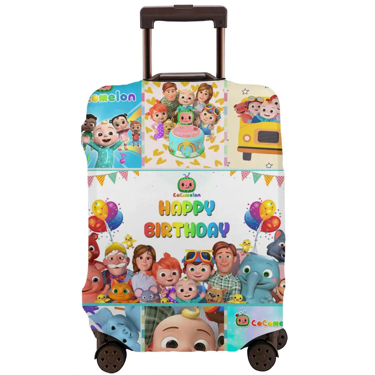 Anime Merch Luggage Covers With Concealed Zipper Waterproof Thicker Prevent Scratches