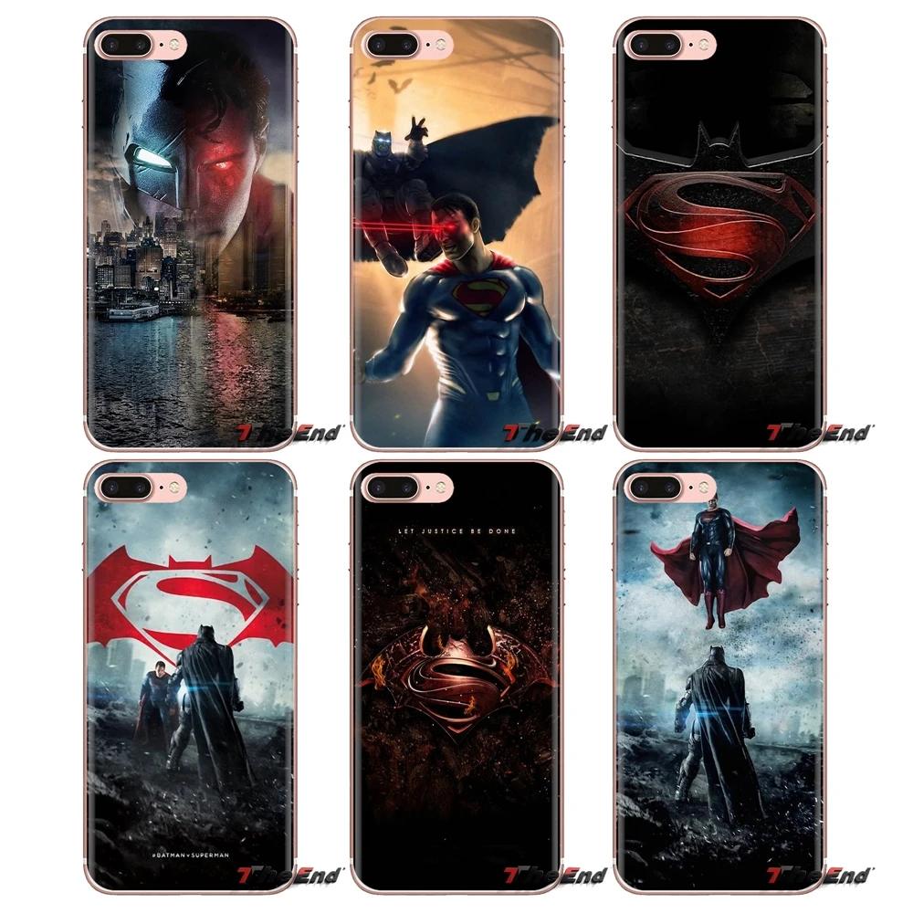 Transparent Soft Shell Covers Batman vs Superman For Samsung Galaxy J1 J2 J3 J4 J5 J6 J7 J8 Plus 2018 Prime 2015 2016 2017 |