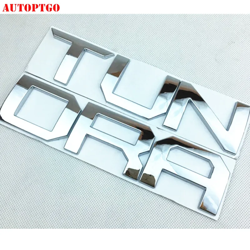 Подходит для Toyota Tundra задний багажник дверь багажника 3D письмо эмблема значок наклейка автомобиля аксессуары для укладки