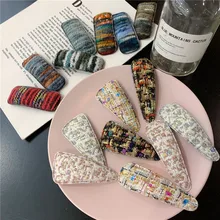 Новинка, Coroa, для невесты, ткань, художественная булавка, для женщин, Корейская веб-звезда, шпилька, головной убор, элегантный, для девушек, на застежке, капля воды