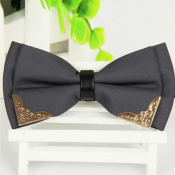 

Fashion Novelty Mens Metal Deco Tuxedo Bowtie Wedding Bow Tie Necktie For Men