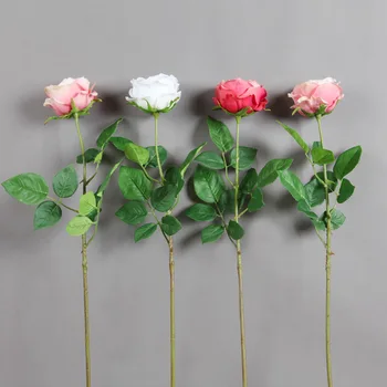 

Artificial Rose hua yang Peony Hand Held INS Single Stem Rose Wedding Domestic Ornaments Artificial Flower Imitation Flowers