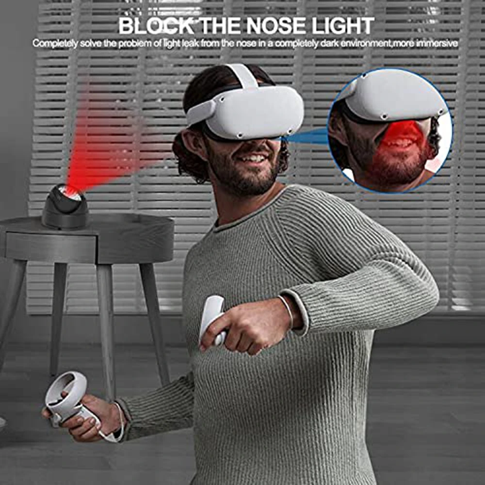 para Oculus Quest Compatível para Oculus Luz de Inundação Noite Lâmpada Iluminador Infravermelho Luz Infravermelha Compatível 2 Led ir - Image 5