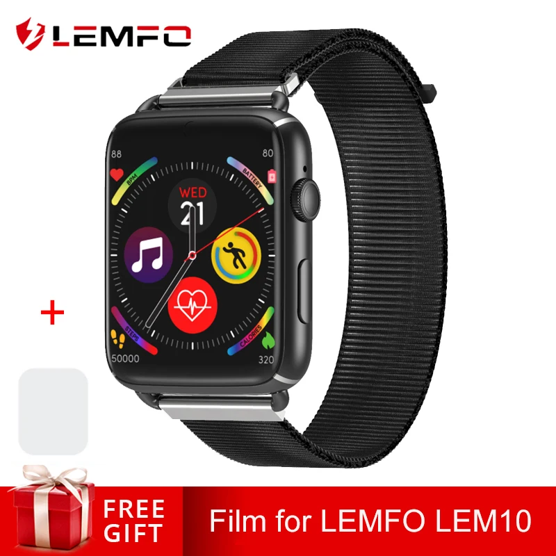 Смарт часы LEMFO LEM10 LTE 4G Android 7 1 большой экран 88 дюйма 3 ГБ + 32 Sim камера аккумулятор 700