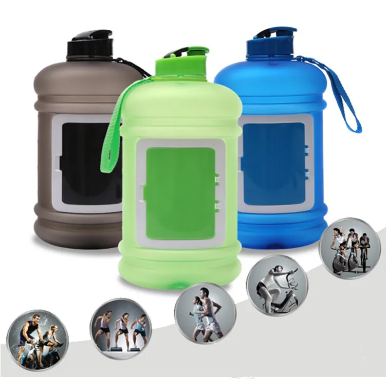 2.2L новый пластиковый PETG Спорт езда на открытом воздухе кемпинг тренажерный зал