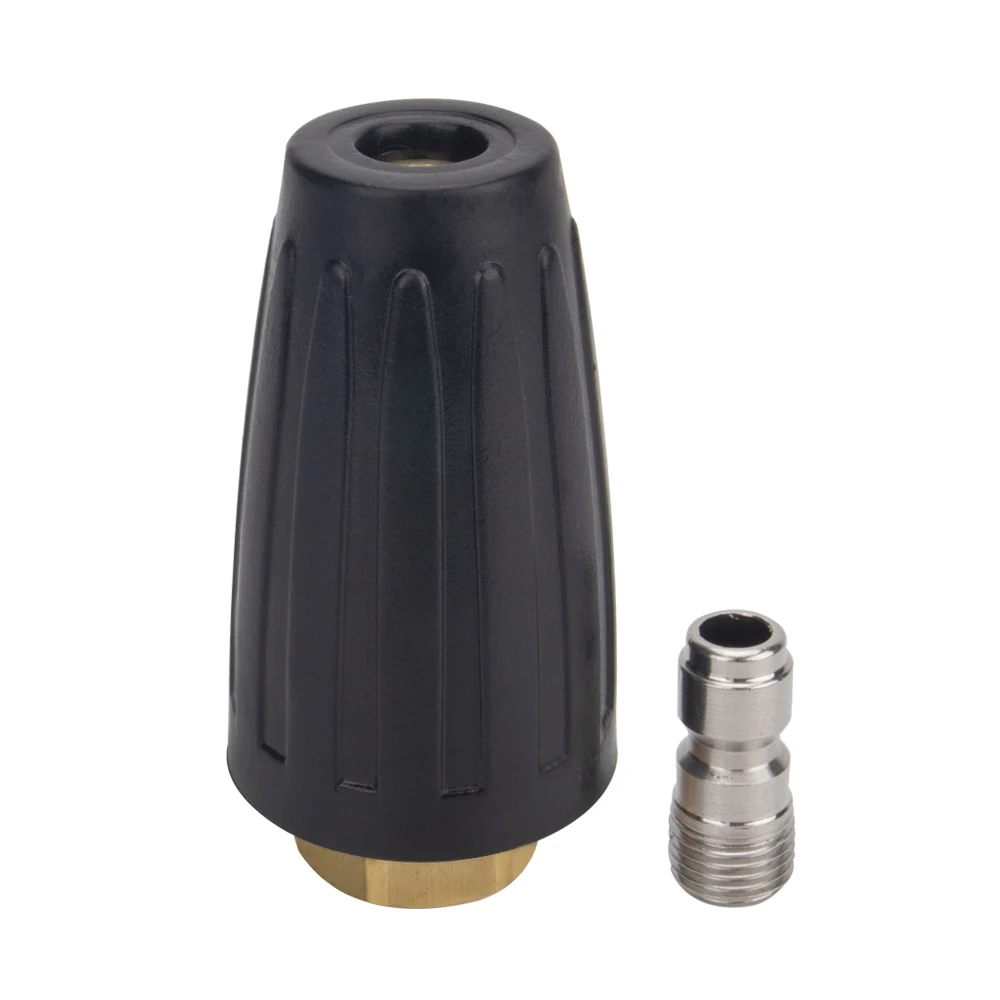 High Pressure Water Cleaning Brass Rotating Dirt BlasterTurbo Nozzle 280bar/ 4000psi for High Pressure Car Washers 2