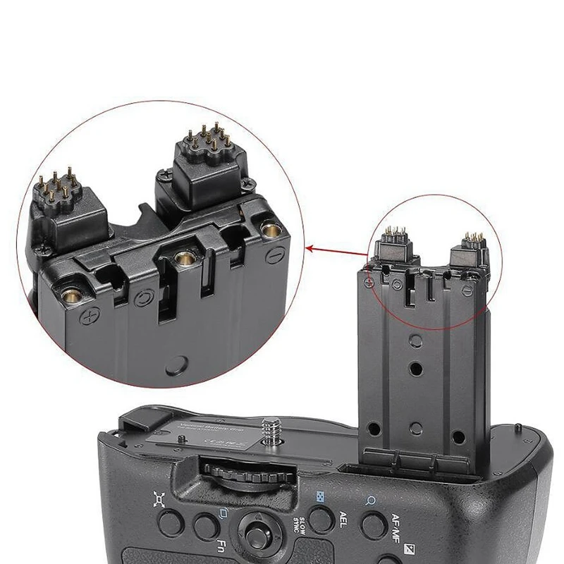 Зеркальная камера Батарейная ручка для Sony A77 / A77II A99II VG C77AM Вертикальная