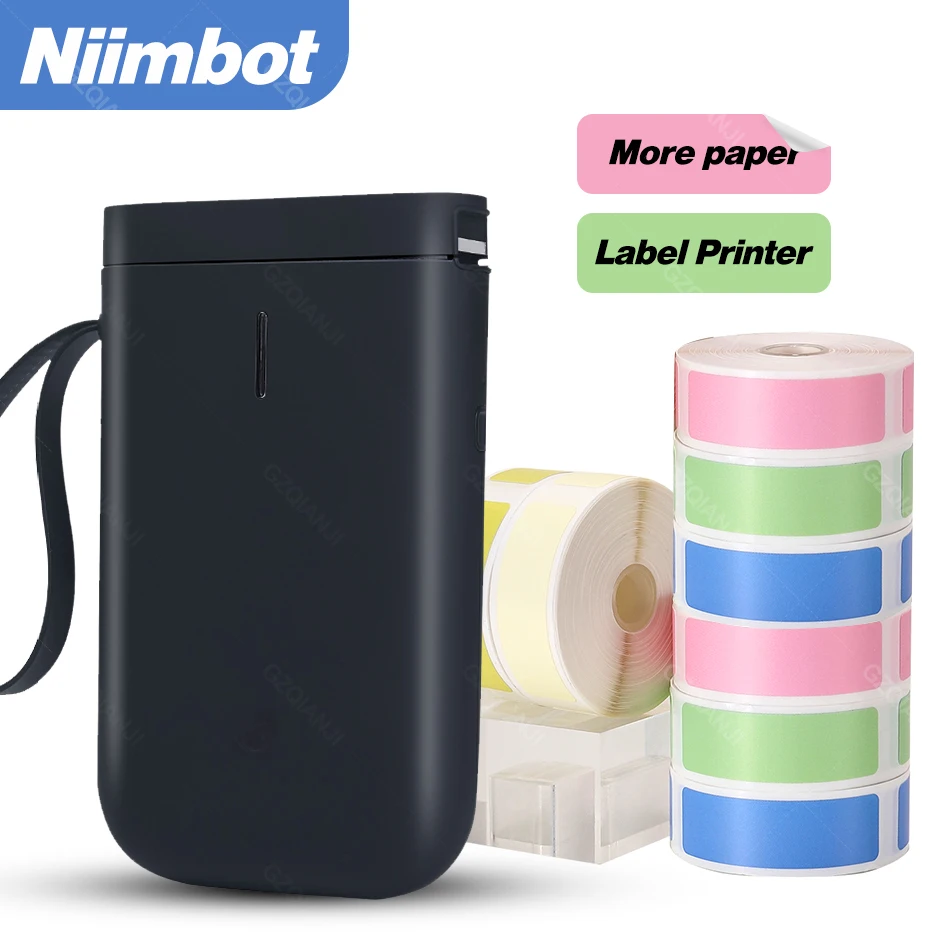 Черный цвет D11 Niimbot принтер этикеток Мини Bluetooth беспроводной USB использовать