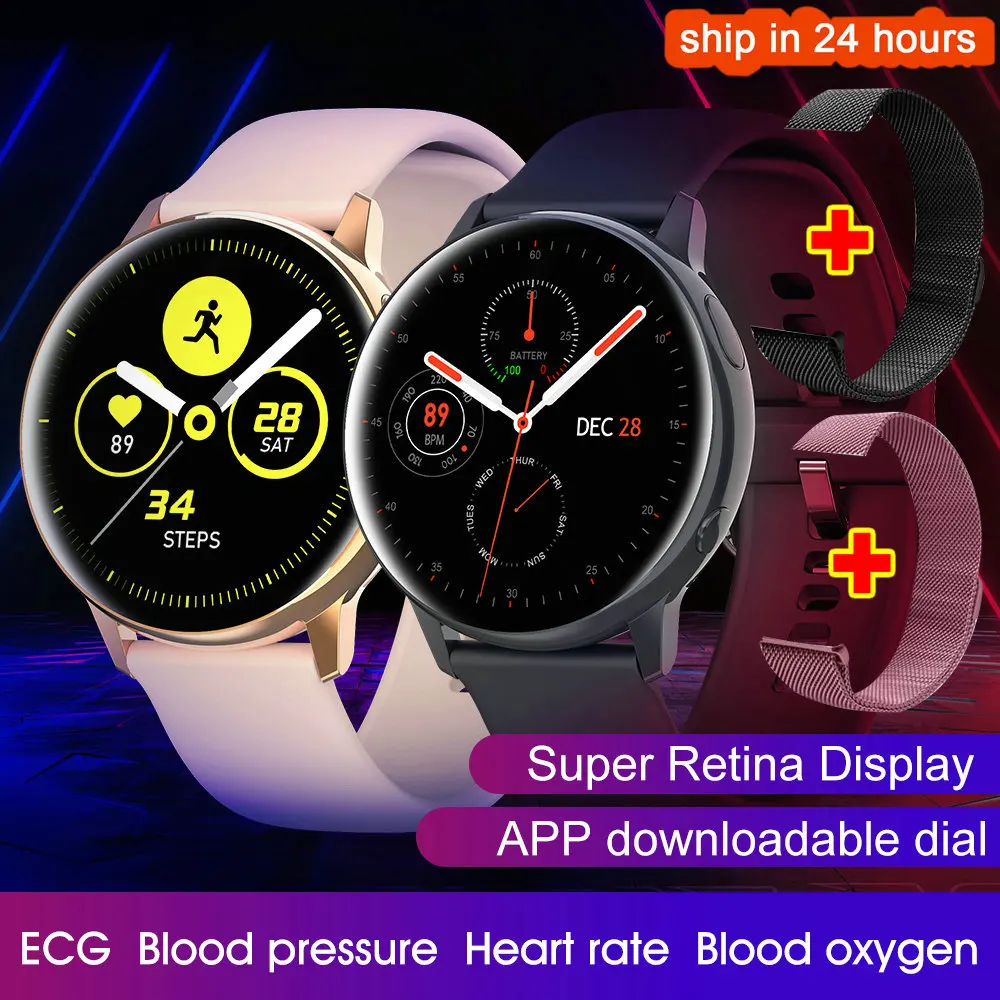 SG2 Smart Watch Men ECG IP68 Waterproof Blood Pressure oxygen Heart
Rate Fitness Tracker sports wireless charging Smartwatch