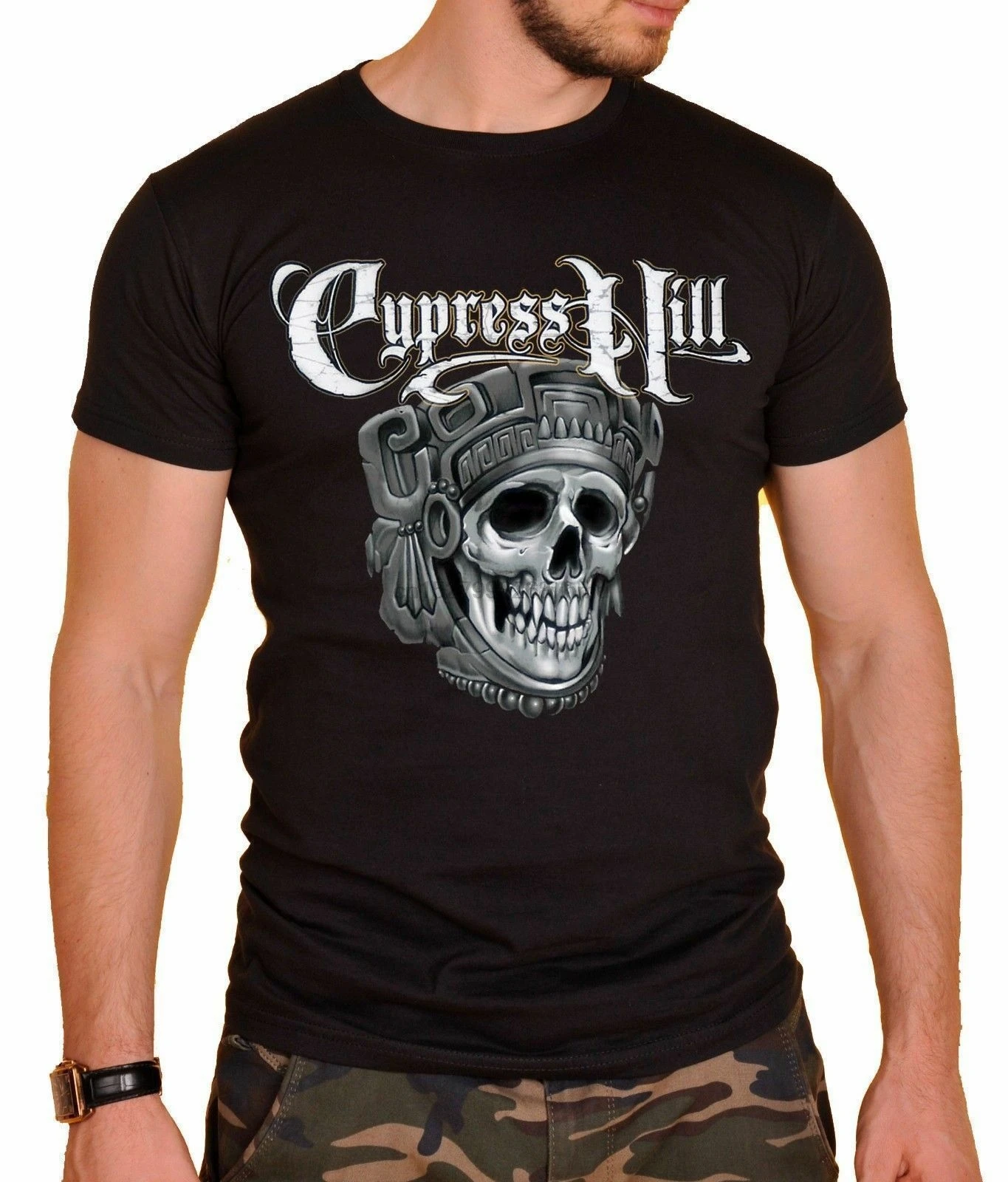 Футболка Cypress Hill Rock Band Мужская | одежда