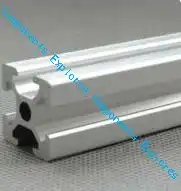 415 мм 2020 Серебристые Al профили для HyperCube Evolution 3D печатные части серебристого цвета, 2 шт./лот - изображение
