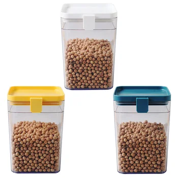 

1000ml Rotating Plastic Cereal Dispenser Storage Box Kitchen Food Container Storage Case Beans Oatmeal Grain Storage Bottle