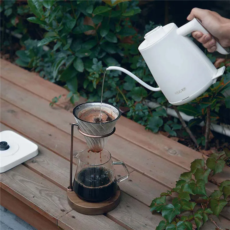 YOUPIN 0.6l чайник для воды мгновенный нагрев Электрический сосуд кофе Контроль