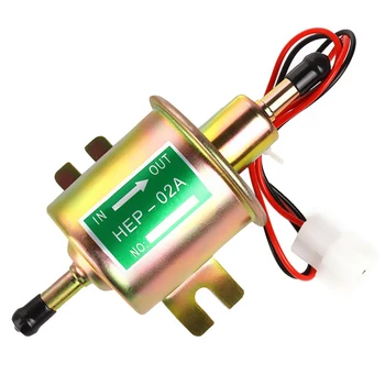 

Hot Universal Metal Solid Gasoline Petrol 12V Inline Vehicle Electric Fuel Pump HEP-02A Low Pressure Automobile Car for Mazda To