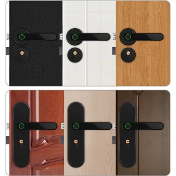 

Bluetooth Smart Remote Control Electronic Fingerprint Door Lock Security Tools for Home DNJ998