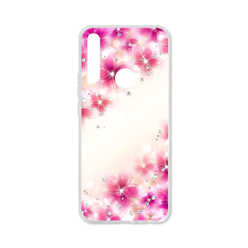 Q099 Чехол для телефона s для huawei Y9 Prime чехол силиконовый с цветочным рисунком задний бампер для huawei Y9 Y9 чехол Чехлы бамперы - Цвет: Q099
