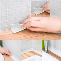 PVC material sink crack strip kitchen bathroom bathtub corner sealing tape waterproof and mildew proof adhesive sealing tape 4
