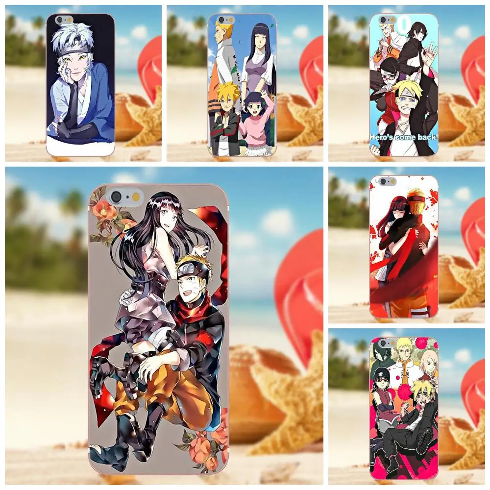 Аниме Наруто для боруто Shinobi нападающий ТВ iPhone 4S 5S 5C SE 6 S 7 8 Plus X Galaxy Note 5 S9 + большое