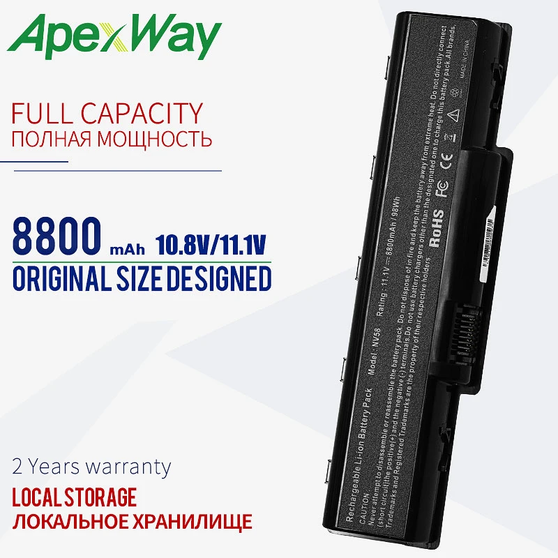 Аккумулятор для ноутбука 11 1 В EMACHINE E525 E627 E725 G627 Acer Aspire 5332 5517 5532 Series 4732 4732Z AS09A31 AS09A41