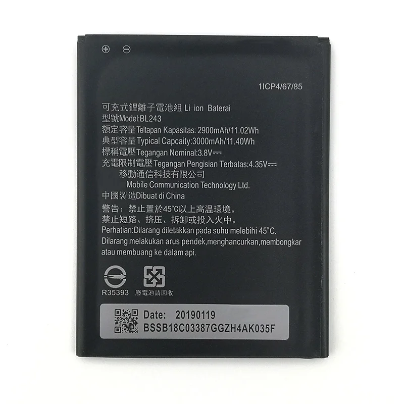 Аккумулятор bl241 в наличии 100% мАч для lenovo K3 Note 2900 A7000 A5500 A5600 A7600 новый продукт
