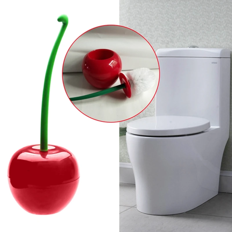 

Creative Lovely Cherry Shape Clean Tool Toilet Bathroom Toilet Brush Cleaning Toilet Brush Bathroom Supply Tool Random Shipments