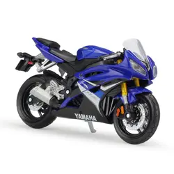 MAISTO 1/18 масштаб Япония мотоцикл 2008 YAMAHA YZF-R6 отлитый под давлением металлический мотоцикл модель игрушка для подарка, дети, коллекция