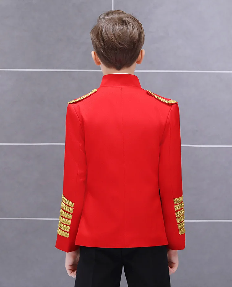 Европейский Детский костюм, костюм принца, очаровательное европейское платье для сцены, Рождественская Детская одежда, M323