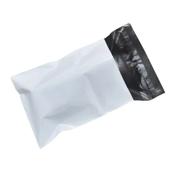 

11x22+4cm 100pcs/lot White Courier Shipping Delivery Bag Self-Adhesive Envelope Courier Packing Bags Mailing Plastic Bags