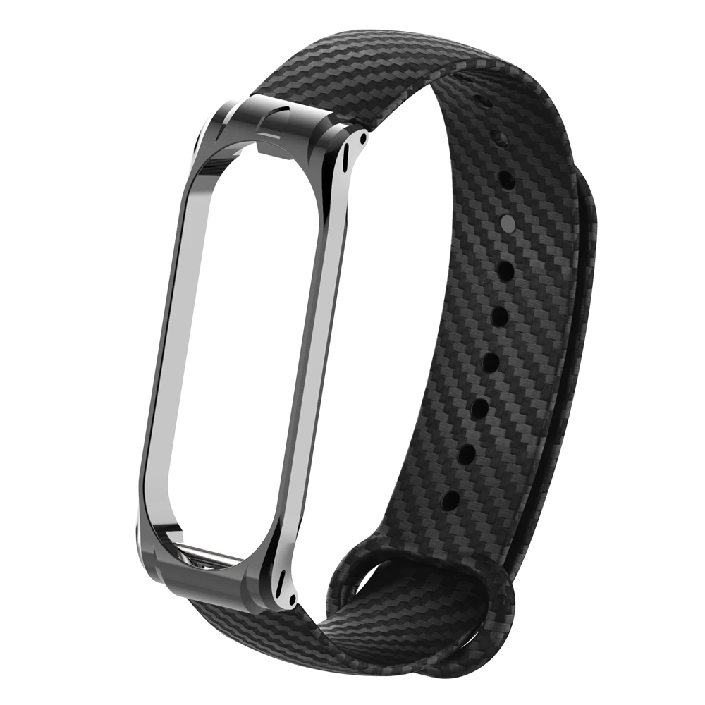 HANGRUI mi Band 3 4 ремешок для Xiaomi mi band 2 силиконовый ремешок умный Браслет mi band 3 4 аксессуары сменный спортивный браслет - Цвет: color 1