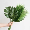 One Piece monstera artificial plants plastic tropical palm tree leaves home garden decoration accessories Photography Decorative 1